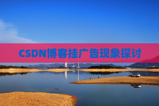 CSDN博客挂广告现象探讨